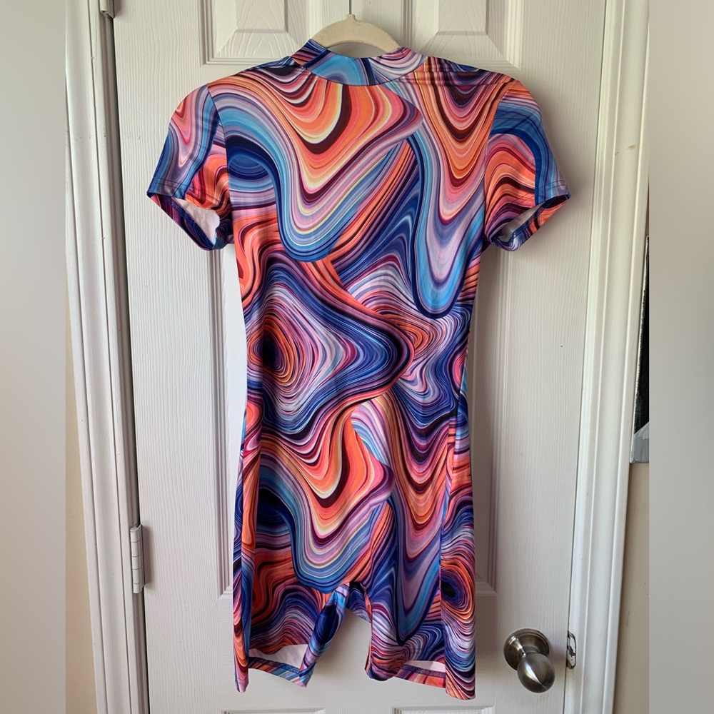 NWOT SHEIN Multicolored Jumpsuit Romper